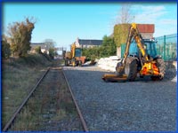 working at claremorris station