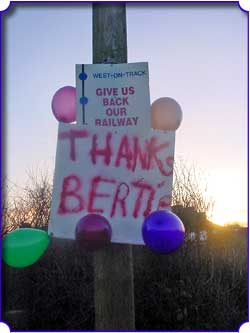 bertie ahern announces funding for western rail corridor
