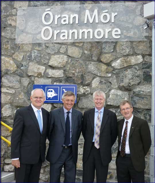 West on Track welcomes opening of Oranmore Railway Station in County Galway.