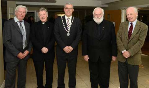 Speakers at West-on-track seminar, Tuam, County Galway